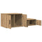vidaXL Storage Cabinet Artisan oak 127 x 41 x 40 cm Engineered wood