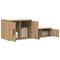 vidaXL Storage Cabinet Artisan oak 127 x 41 x 40 cm Engineered wood