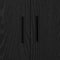vidaXL Storage Cabinet Black oak 118 x 41 x 40 cm Engineered wood