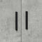 vidaXL Storage Cabinet Concrete grey 118 x 41 x 40 cm Engineered wood