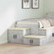 vidaXL Storage Cabinet Concrete grey 118 x 41 x 40 cm Engineered wood