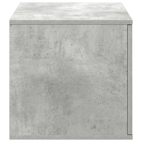 vidaXL Storage Cabinet Concrete grey 118 x 41 x 40 cm Engineered wood
