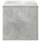 vidaXL Storage Cabinet Concrete grey 118 x 41 x 40 cm Engineered wood