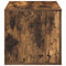 vidaXL Storage Cabinet Smoked oak 118 x 41 x 40 cm Engineered wood