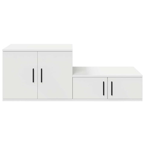 vidaXL Storage Cabinet White 103 x 41 x 40 cm Engineered wood