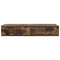 vidaXL Bed Drawers Smoked oak 100 x 36.5 x 16.5 cm Engineered wood