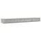 vidaXL Bed Drawers Concrete grey 200 x 36.5 x 16.5 cm Engineered wood