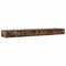 vidaXL Bed Drawers Smoked oak 200 x 36.5 x 16.5 cm Engineered wood