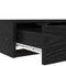 vidaXL Bed Drawers Black oak 80 x 36.5 x 16.5 cm Engineered wood