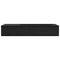 vidaXL Bed Drawers Black oak 80 x 36.5 x 16.5 cm Engineered wood