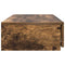 vidaXL Bed Drawers Smoked oak 80 x 36.5 x 16.5 cm Engineered wood