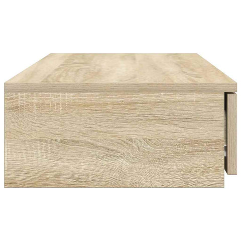 vidaXL Bed Drawers Sonoma oak 90 x 36.5 x 16.5 cm Engineered wood