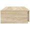 vidaXL Bed Drawers Sonoma oak 90 x 36.5 x 16.5 cm Engineered wood