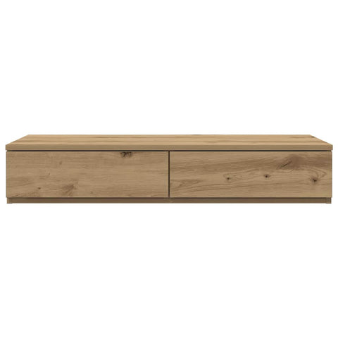 vidaXL Bed Drawers Artisan Oak 90 x 36.5 x 16.5 cm Engineered Wood