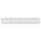 vidaXL Bed Drawers White 120 x 36.5 x 16.5 cm Engineered wood