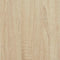 vidaXL Bed Drawers Sonoma oak 120 x 36.5 x 16.5 cm Engineered wood