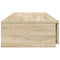 vidaXL Bed Drawers Sonoma oak 120 x 36.5 x 16.5 cm Engineered wood