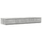 vidaXL Bed Drawers Concrete grey 120 x 36.5 x 16.5 cm Engineered wood