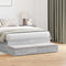vidaXL Bed Drawers Grey sonoma 120 x 36.5 x 16.5 cm Engineered wood