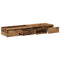 vidaXL Bed Drawers Old wood 120 x 36.5 x 16.5 cm Engineered wood