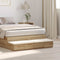 vidaXL Bed Drawers Artisan oak 120 x 36.5 x 16.5 cm Engineered wood