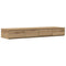 vidaXL Bed Drawers Artisan oak 120 x 36.5 x 16.5 cm Engineered wood