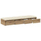 vidaXL Bed Drawers Artisan oak 120 x 36.5 x 16.5 cm Engineered wood