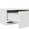 vidaXL Bed Drawers White 140 x 36.5 x 16.5 cm Engineered wood