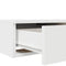 vidaXL Bed Drawers White 75 x 36.5 x 16.5 cm Engineered wood
