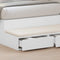 vidaXL Bed Drawers White 75 x 36.5 x 16.5 cm Engineered wood
