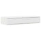 vidaXL Bed Drawers White 75 x 36.5 x 16.5 cm Engineered wood