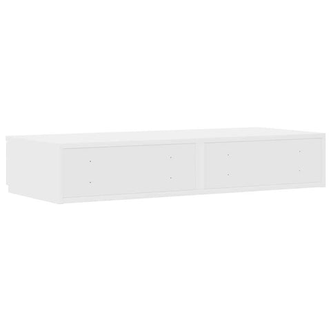 vidaXL Bed Drawers White 75 x 36.5 x 16.5 cm Engineered wood