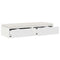 vidaXL Bed Drawers White 75 x 36.5 x 16.5 cm Engineered wood