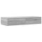 vidaXL Bed Drawers Grey sonoma 75 x 36.5 x 16.5 cm Engineered wood