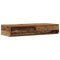 vidaXL Bed Drawers Old wood 75 x 36.5 x 16.5 cm Engineered wood