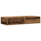 vidaXL Bed Drawers Old wood 75 x 36.5 x 16.5 cm Engineered wood