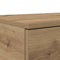 vidaXL Bed Drawers Artisan oak 75 x 36.5 x 16.5 cm Engineered wood