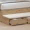 vidaXL Bed Drawers Artisan oak 75 x 36.5 x 16.5 cm Engineered wood
