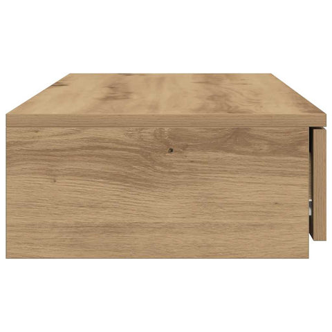 vidaXL Bed Drawers Artisan oak 75 x 36.5 x 16.5 cm Engineered wood