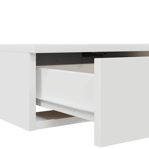 vidaXL Bed Drawers White 160 x 36.5 x 16.5 cm Engineered wood