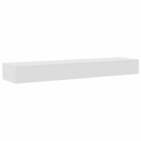 vidaXL Bed Drawers White 160 x 36.5 x 16.5 cm Engineered wood