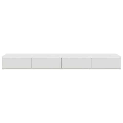 vidaXL Bed Drawers White 160 x 36.5 x 16.5 cm Engineered wood
