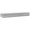 vidaXL Bed Drawers Grey sonoma 160 x 36.5 x 16.5 cm Engineered wood