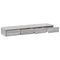 vidaXL Bed Drawers Grey sonoma 160 x 36.5 x 16.5 cm Engineered wood