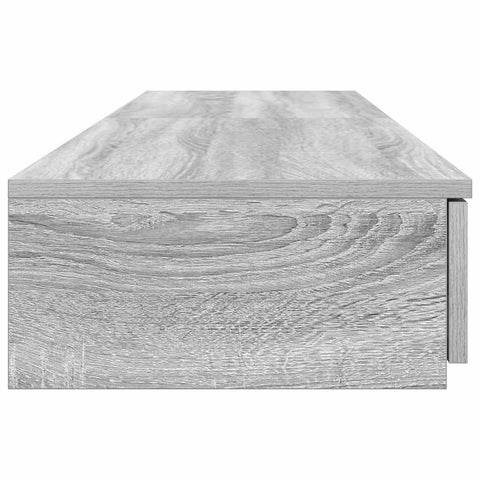 vidaXL Bed Drawers Grey sonoma 160 x 36.5 x 16.5 cm Engineered wood