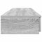 vidaXL Bed Drawers Grey sonoma 160 x 36.5 x 16.5 cm Engineered wood
