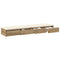 vidaXL Bed Drawers Artisan oak 160 x 36.5 x 16.5 cm Engineered wood