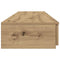 vidaXL Bed Drawers Artisan oak 160 x 36.5 x 16.5 cm Engineered wood
