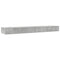 vidaXL Bed Drawers Concrete grey 180 x 36.5 x 16.5 cm Engineered wood