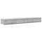 vidaXL Bed Drawers Concrete grey 135 x 36.5 x 16.5 cm Engineered wood